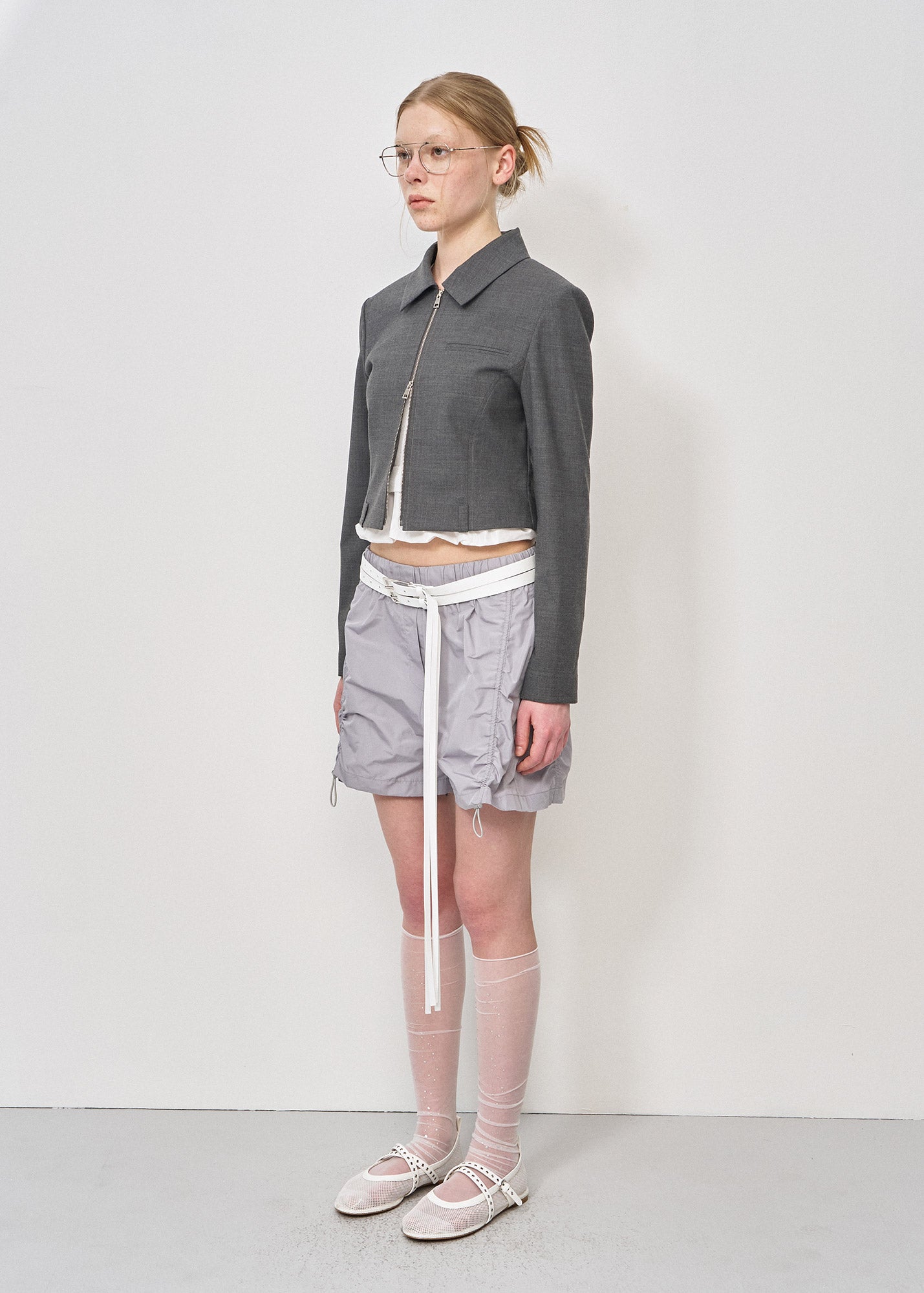 SUMMER WOOL SHORT JACKET