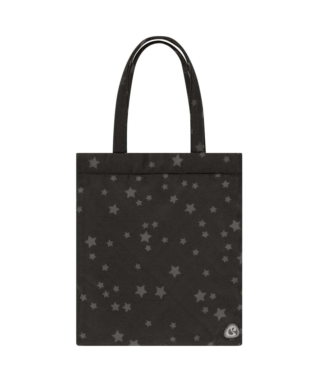 MILKY STAR TOTE BAG BLACK