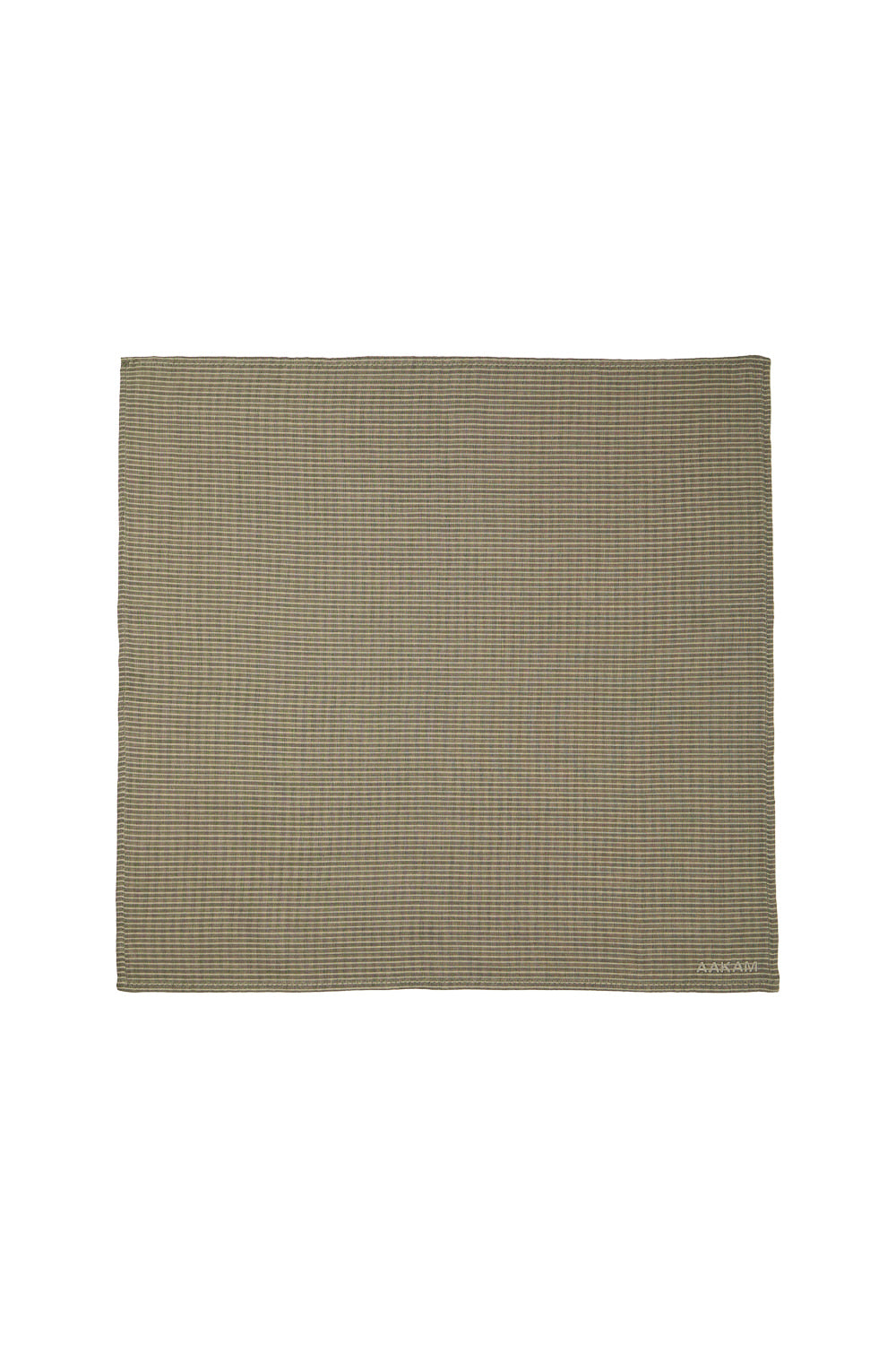 Check Pattern Scarf (Green)