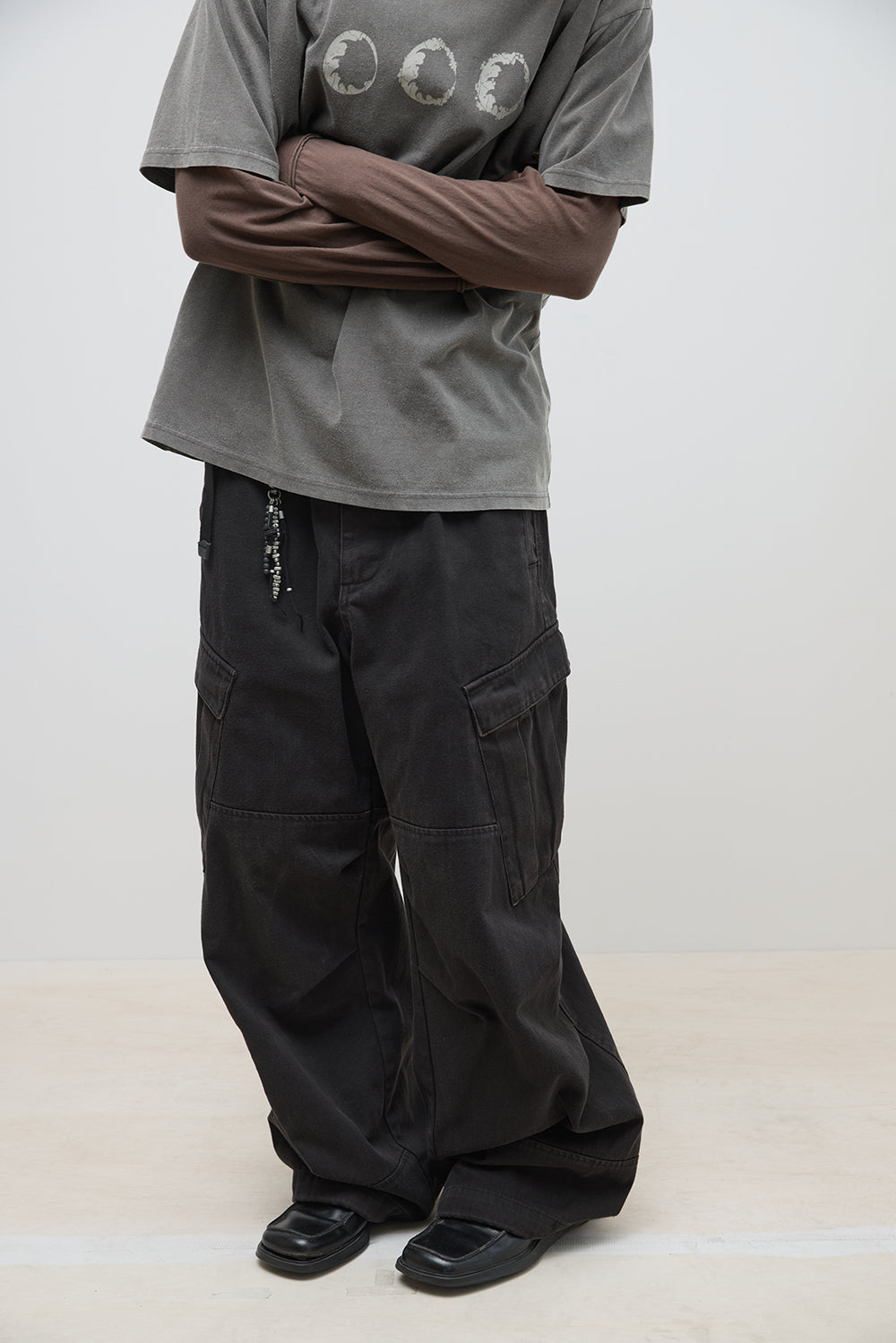 Mil Pants Washed Black