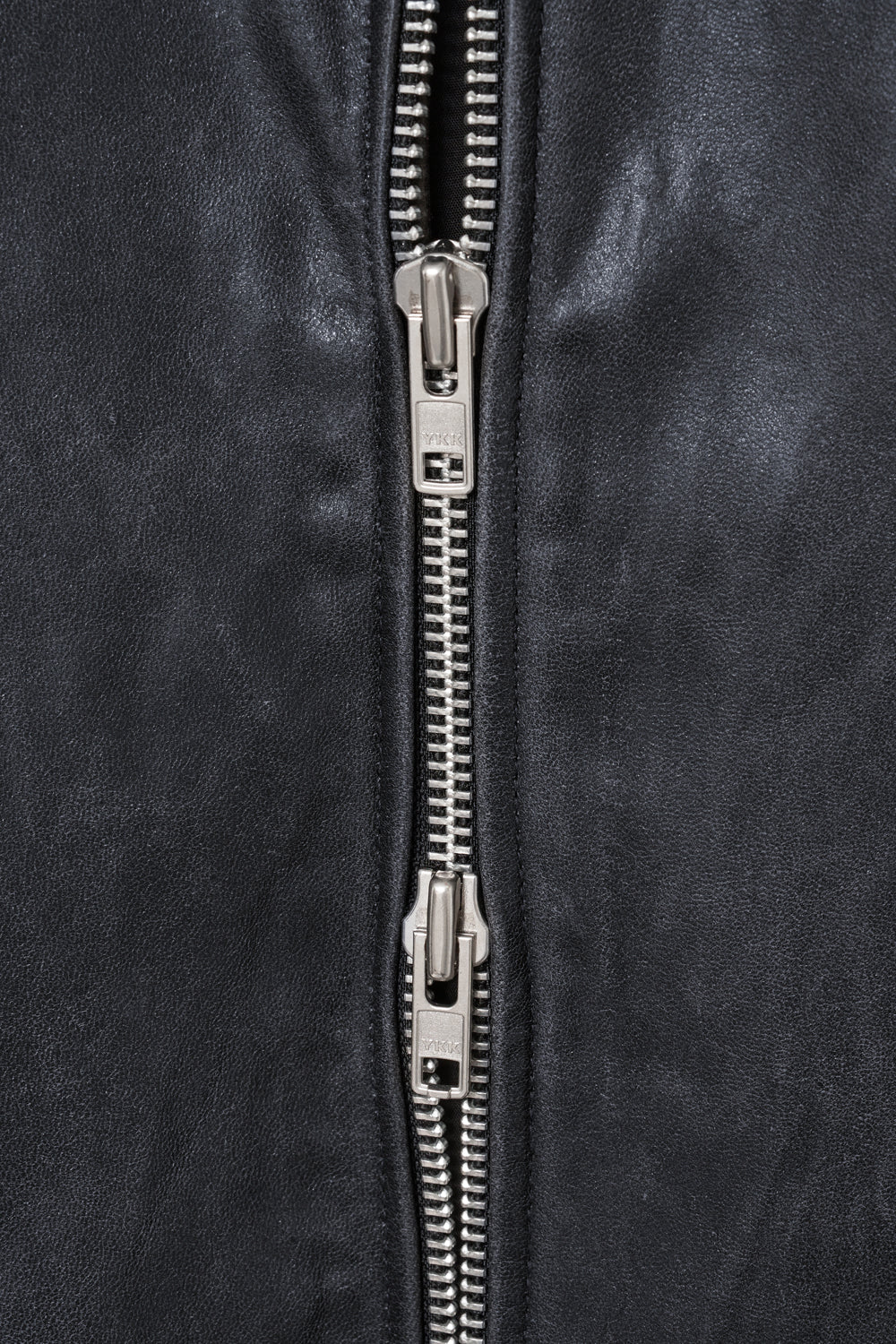 VTG Leather Blouson Charcoal