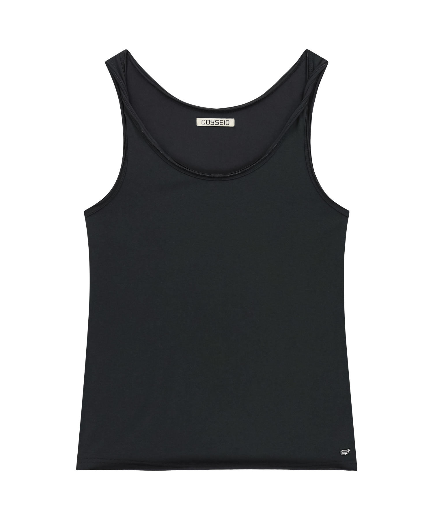 TWISTED SLEEVELESS DARK NAVY
