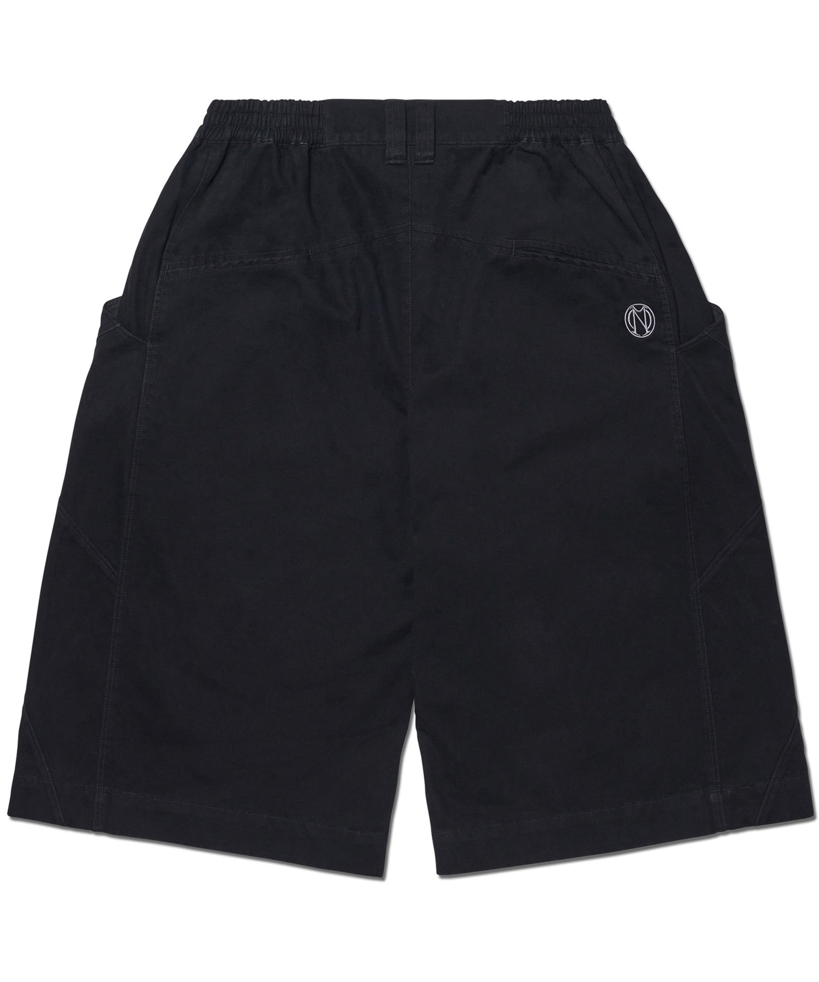 DIAGONAL POCKET BERMUDA PANTS / 2 COLOR