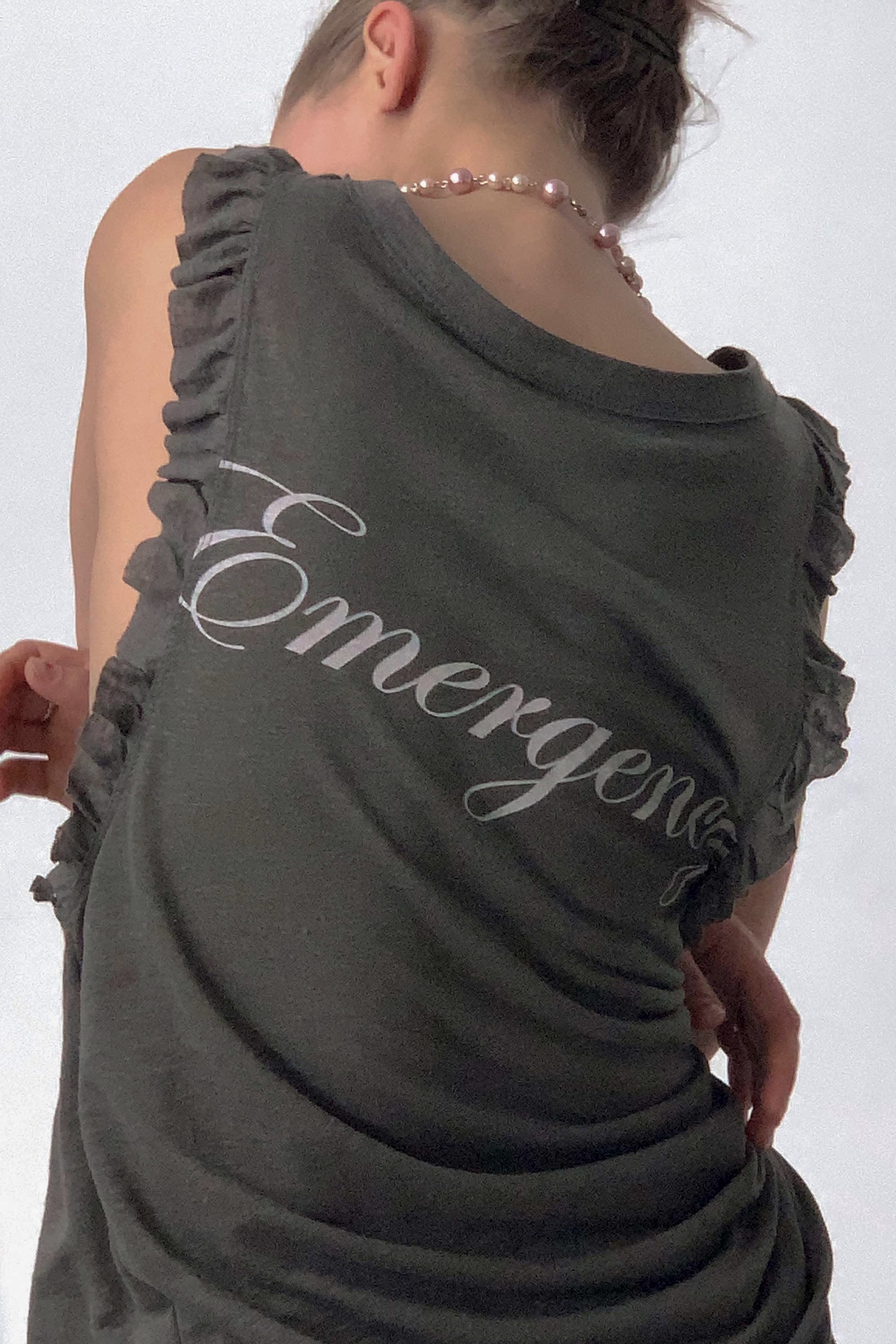 Emergency Muscle Tank Top Charcoal