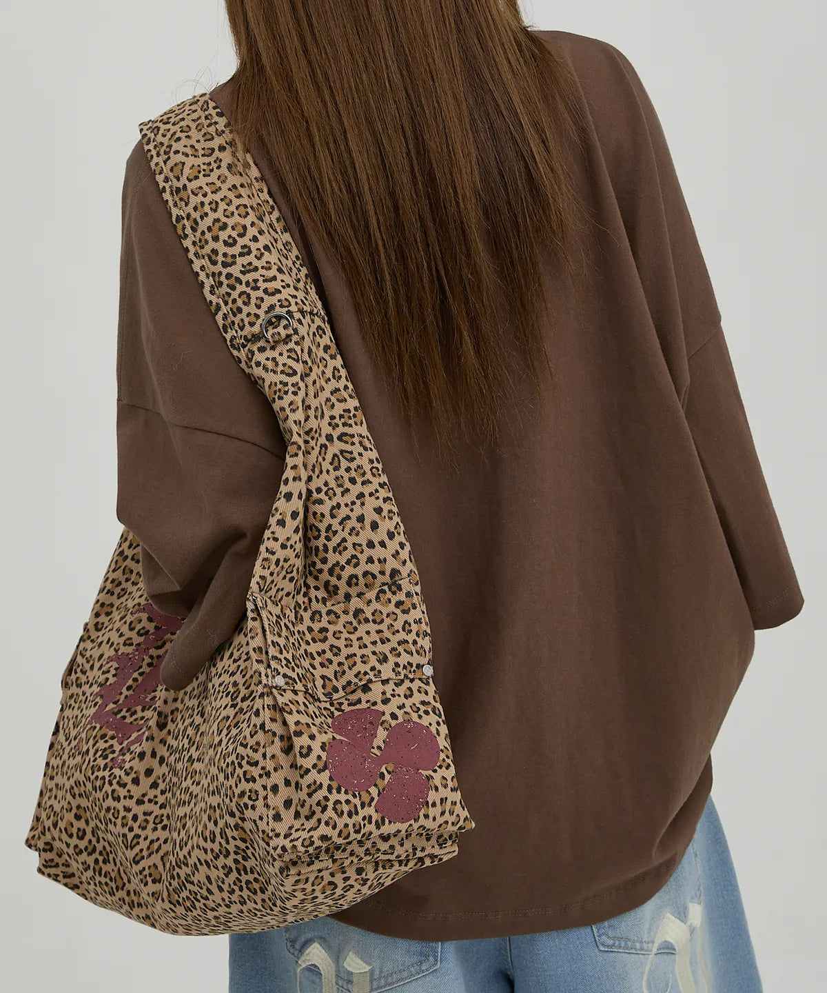 Double Sided Hoho Bag - leopard