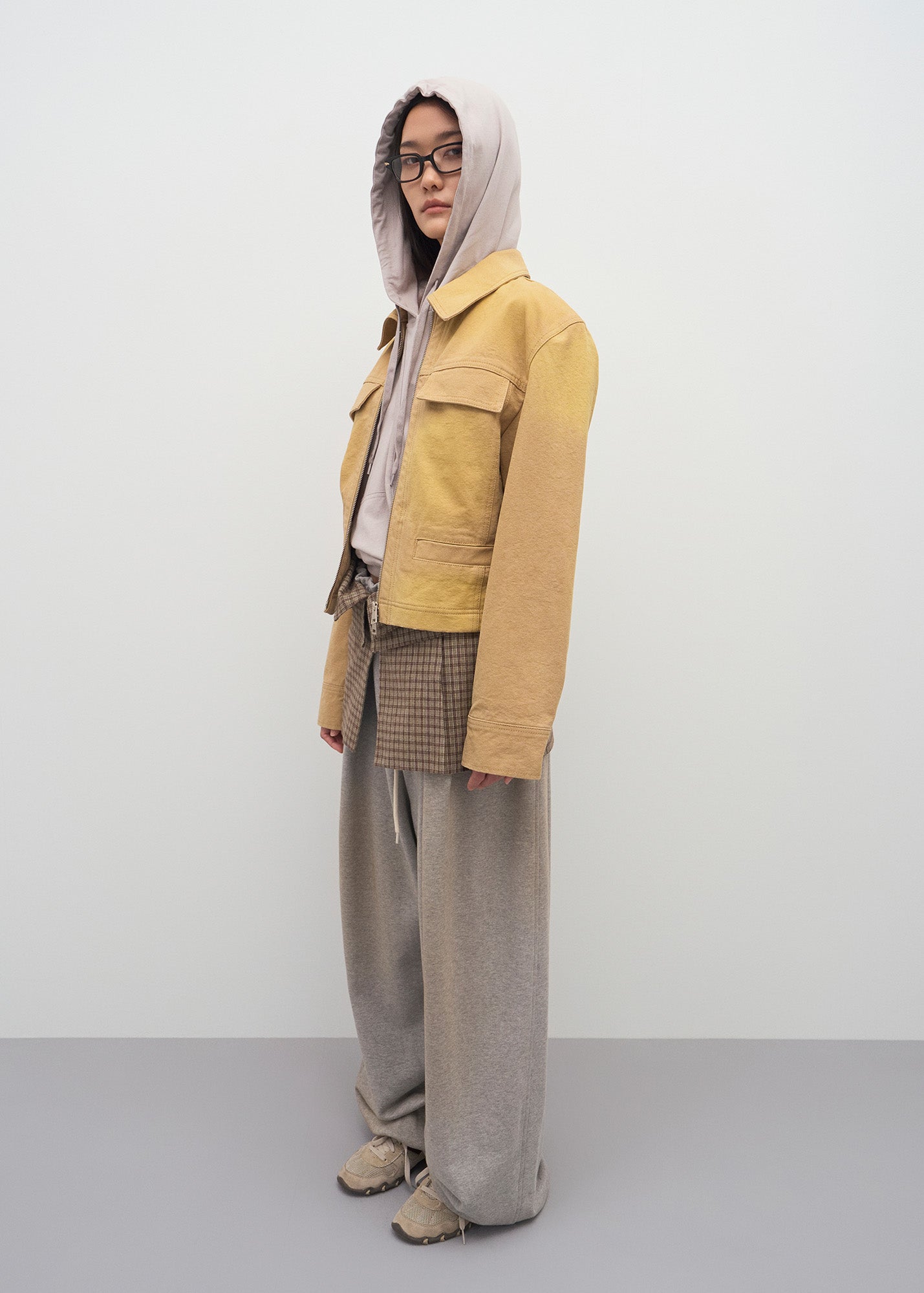 WASHED TRUCKER JACKET / 2 Color