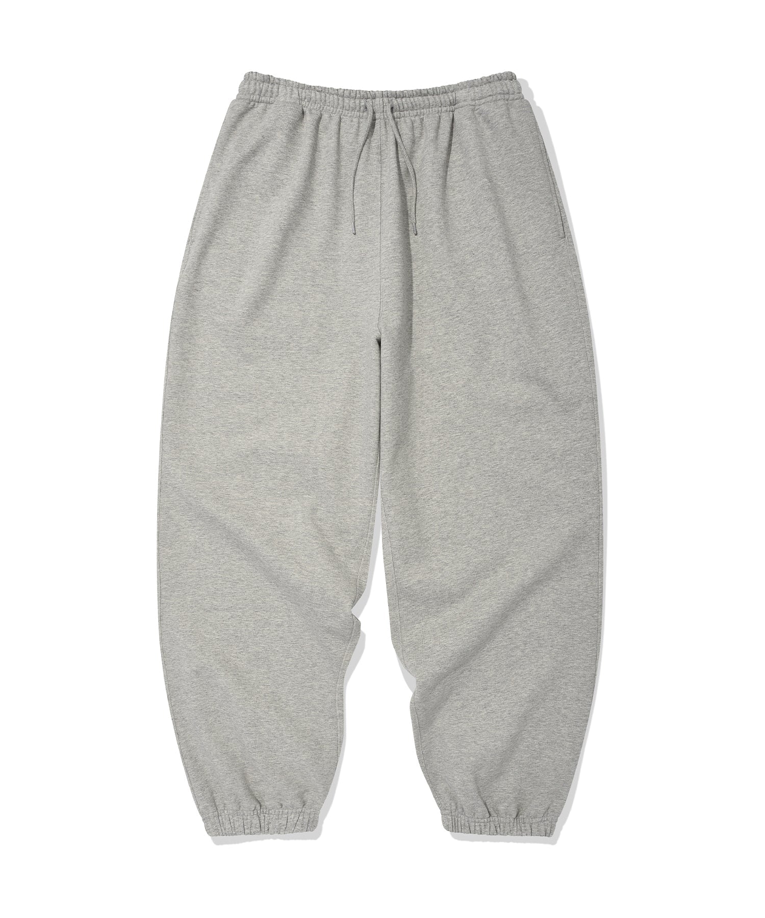 CUT OUT SWEAT PANTS GRAY