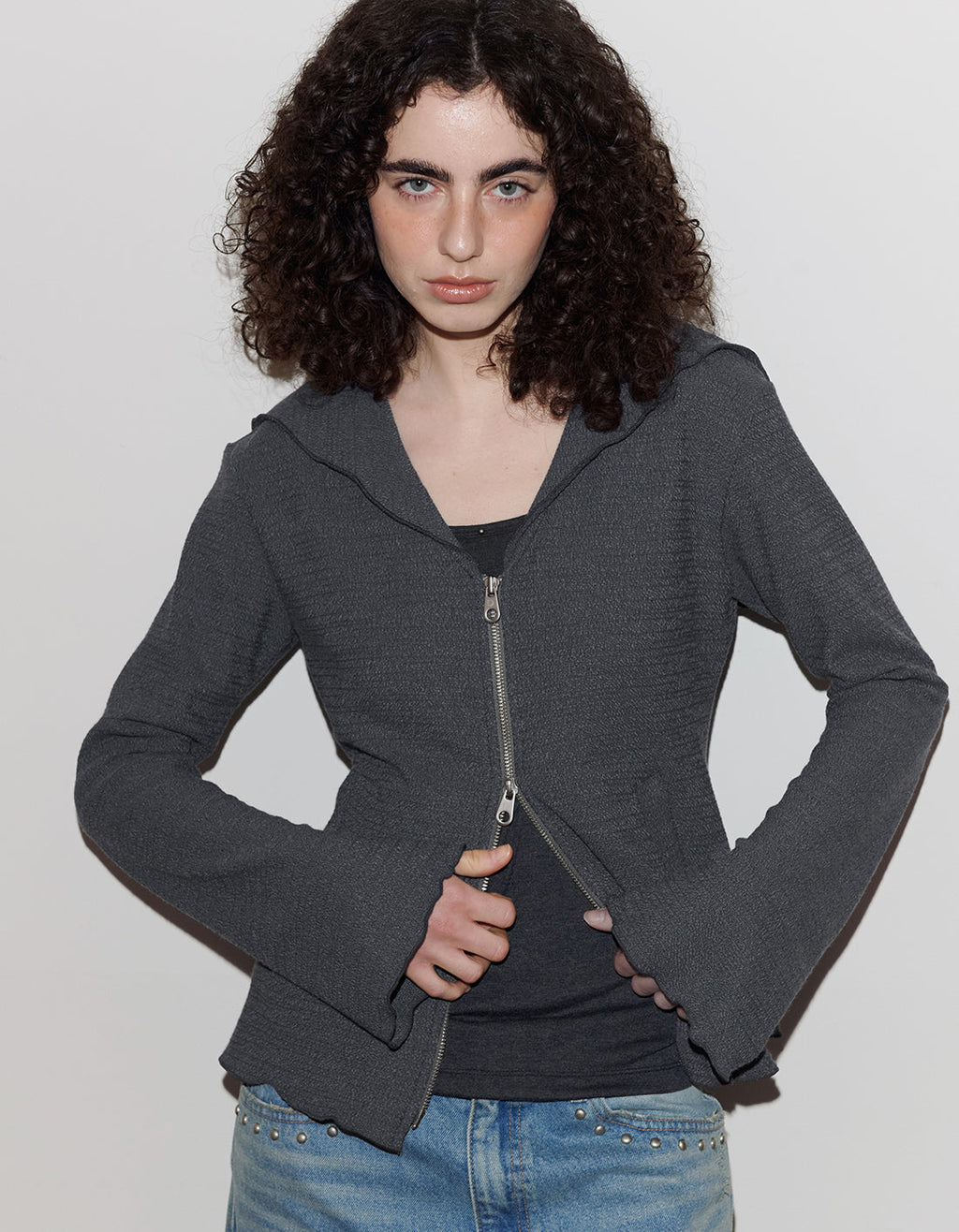 SAILOR TWO-WAY ZIPPED JACKET / 2 Color