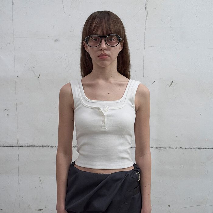 DOUBLE LAYERED TANK TOP / 3 Colour