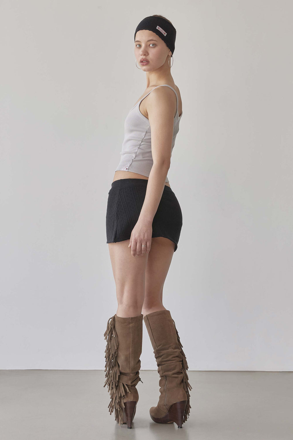 The Day Dreamers Cami Top Dusty Gray