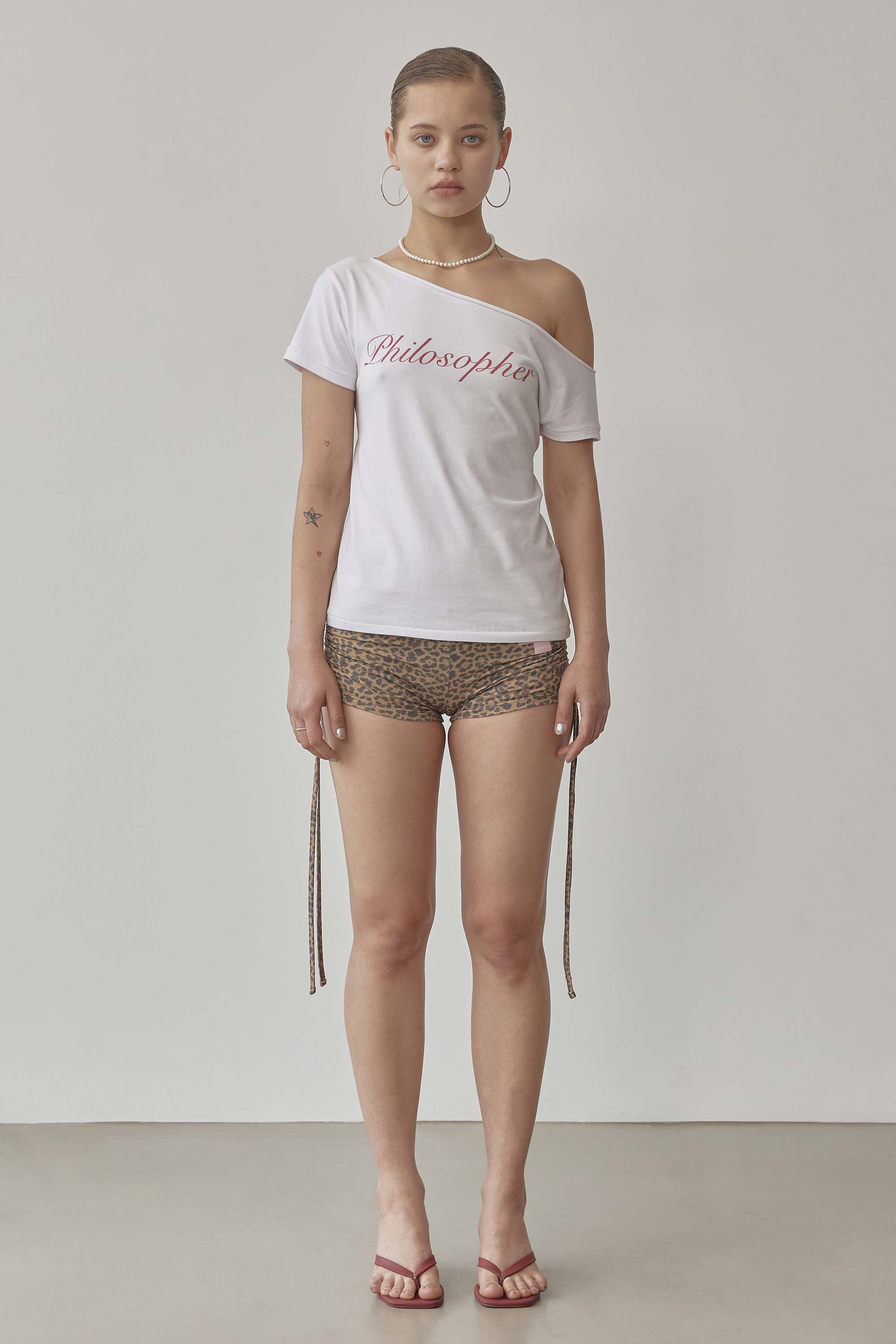 Hook Me Up Layered Tee White