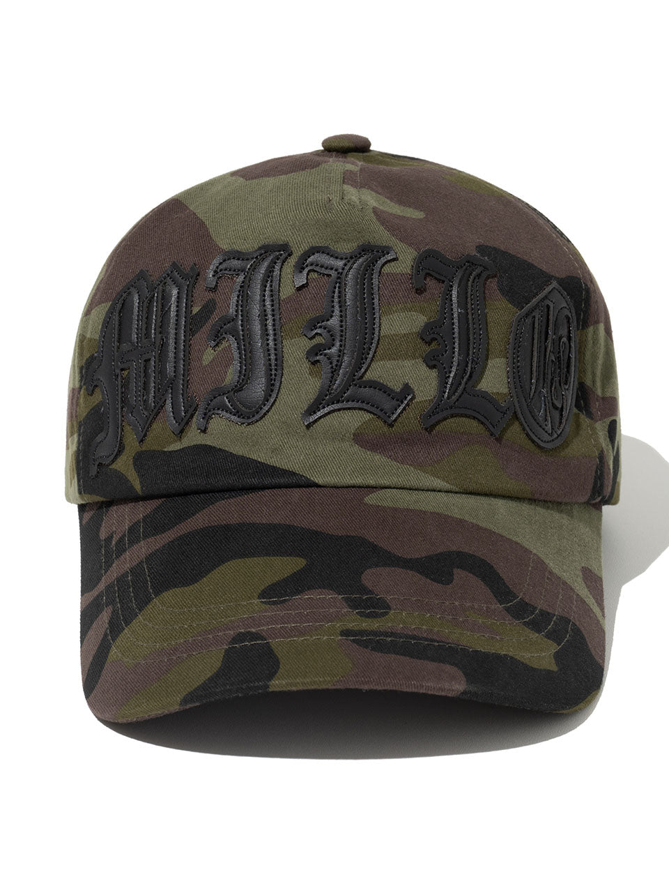 Mucky Letter Ball Cap Camo Green
