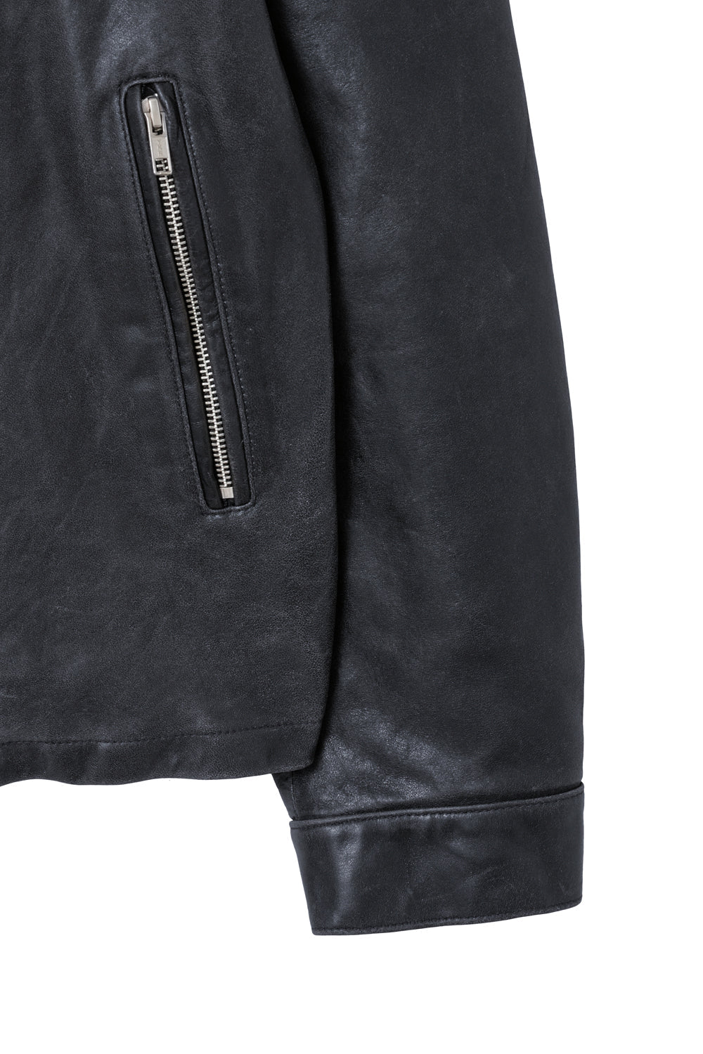 VTG Leather Blouson Charcoal