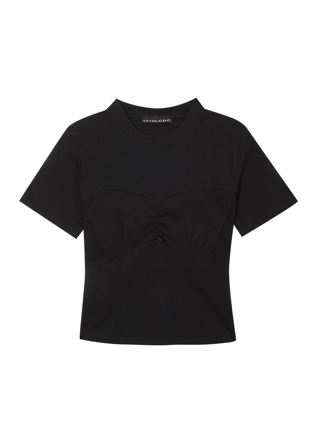 BUSTIER DETAIL T-SHIRTS / 2 Color