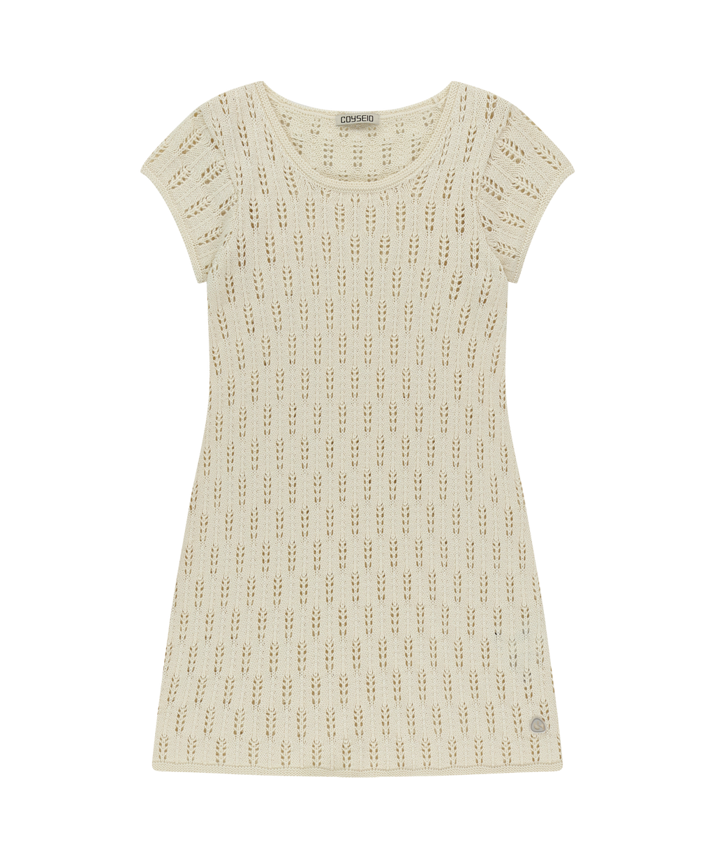 SCASI KNIT ONE PIECE IVORY
