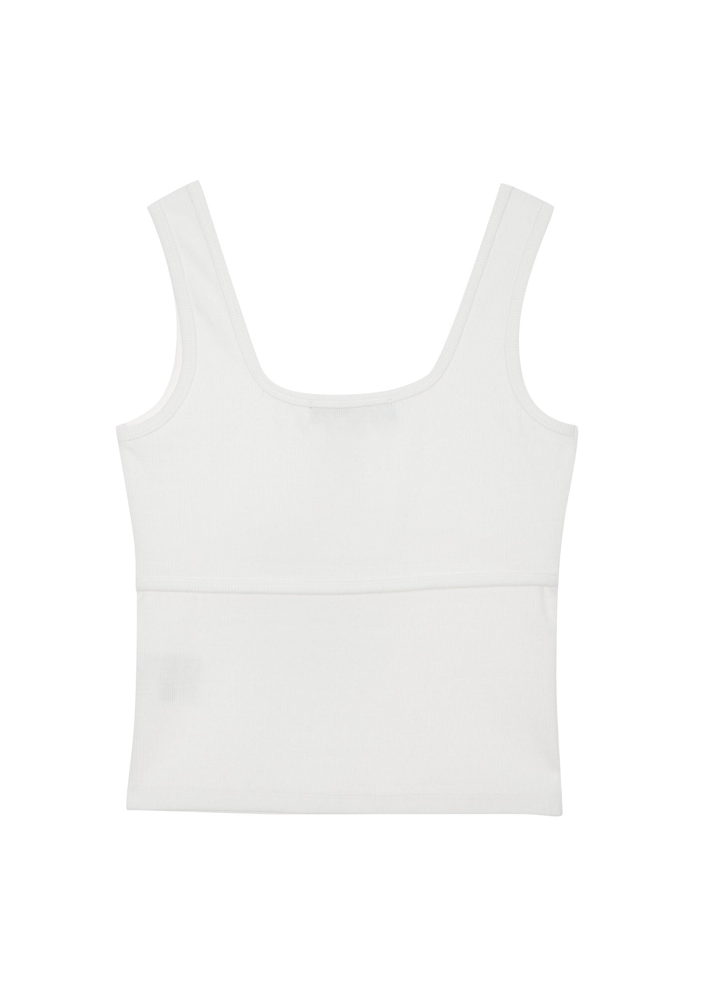 BUSTIER DETAIL TANK TOP / 3 Color