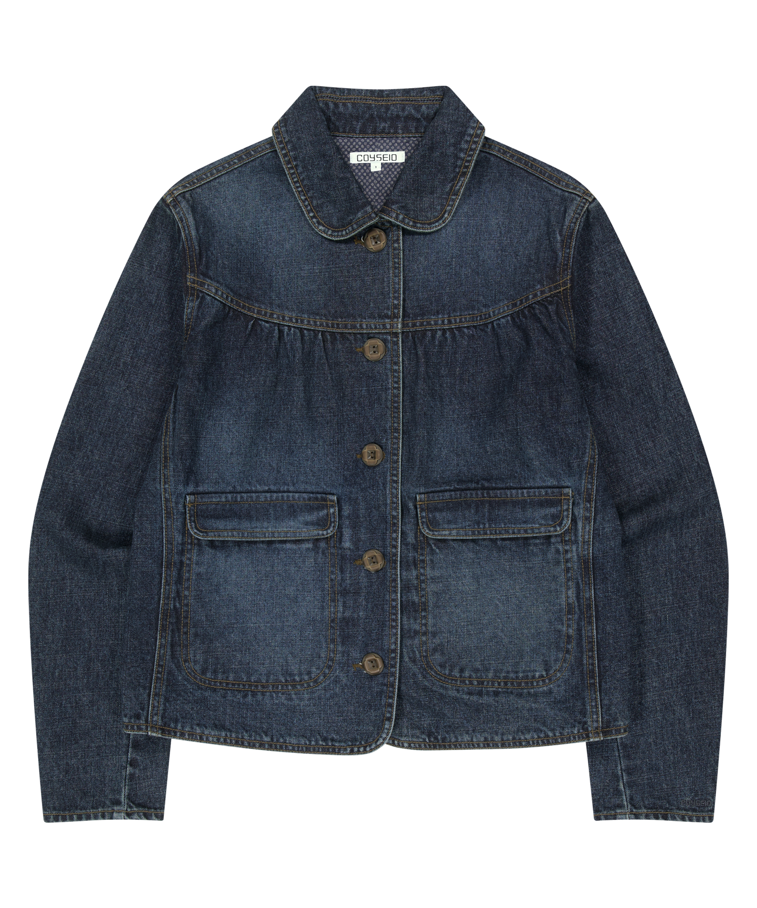 DEEP DENIM JACKET NAVY