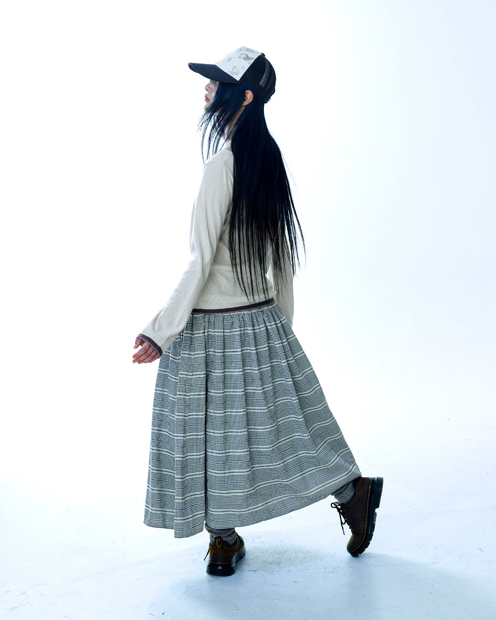 TINY WHIRL MESH CAP NAVY