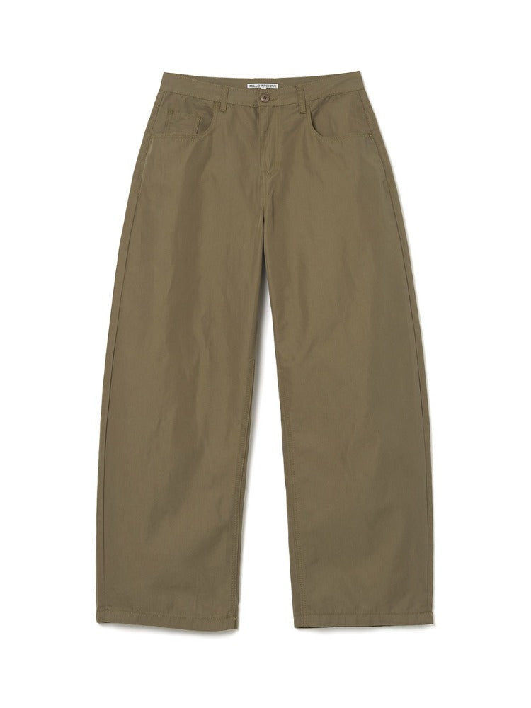 Reflect Curved Chino Pants Brown
