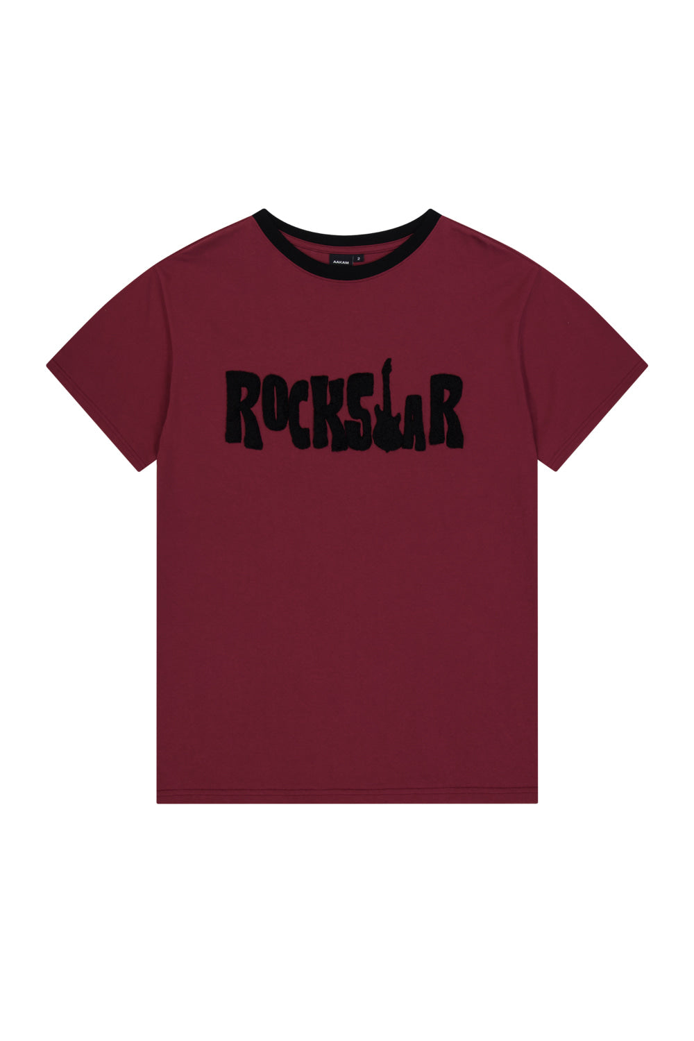 ROCKSTAR Boucle Half Top (Red)