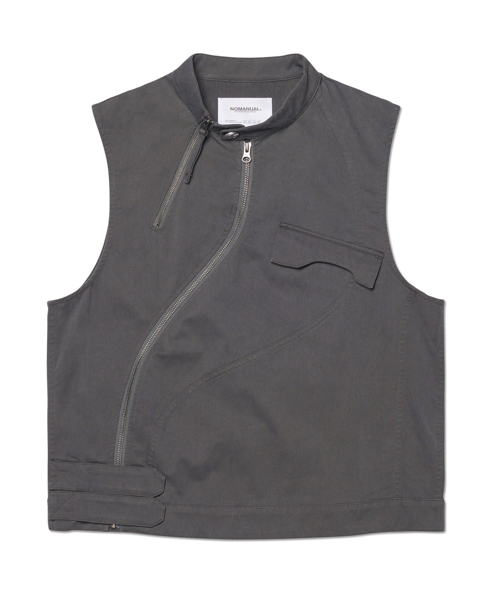 CURVED VEST / 2 COLOR