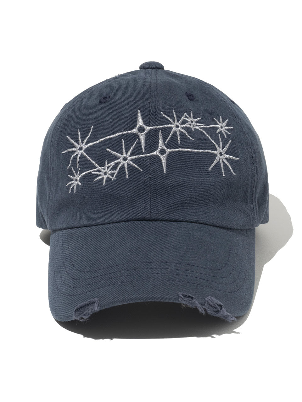 Spread Scroll Damage Ball Cap Vintage Navy