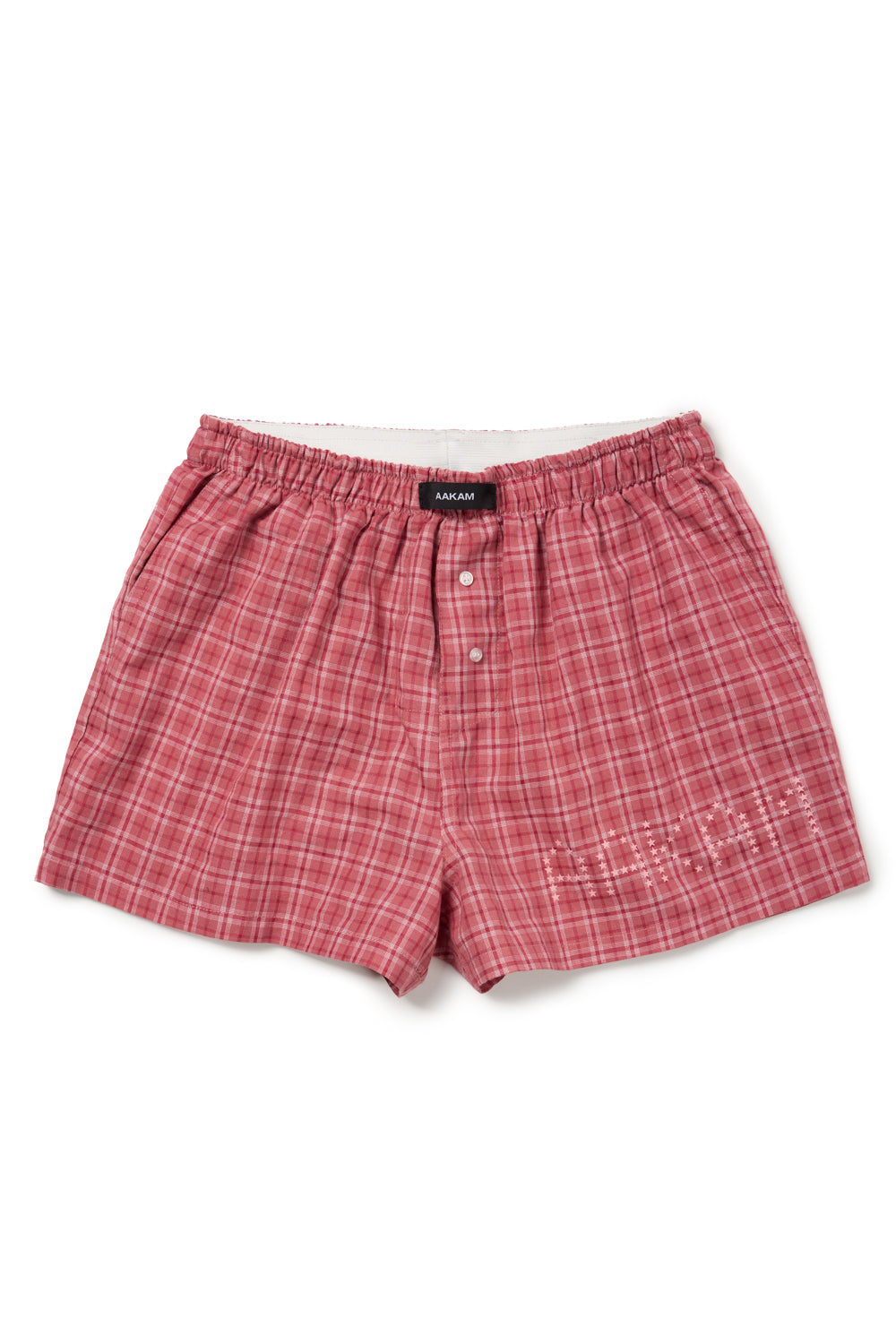 Check Boxer (Red)