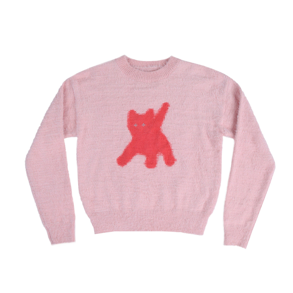 FLASHED CATS ANGORA KNIT / 5 COLOR