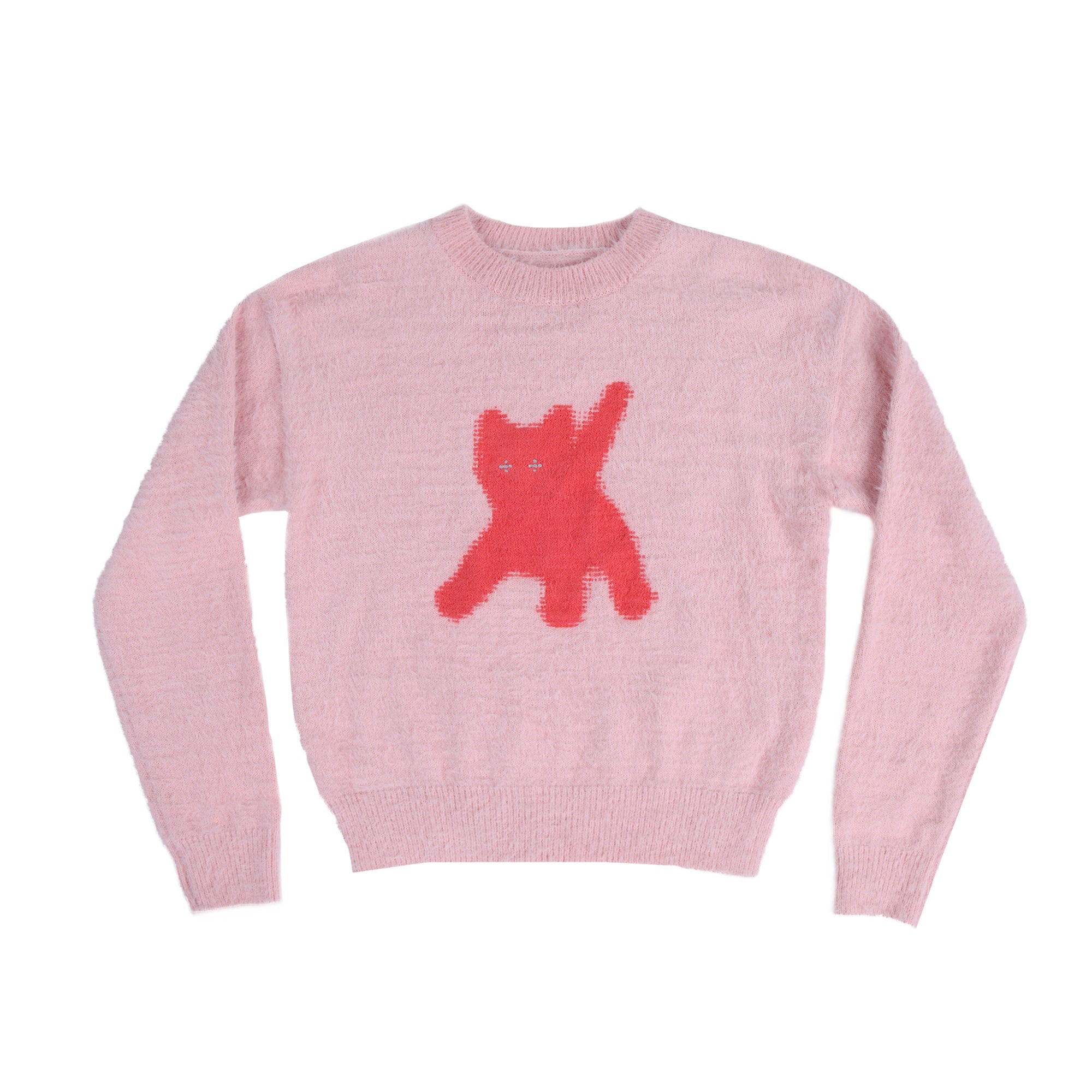 FLASHED CATS ANGORA KNIT / 5 COLOR