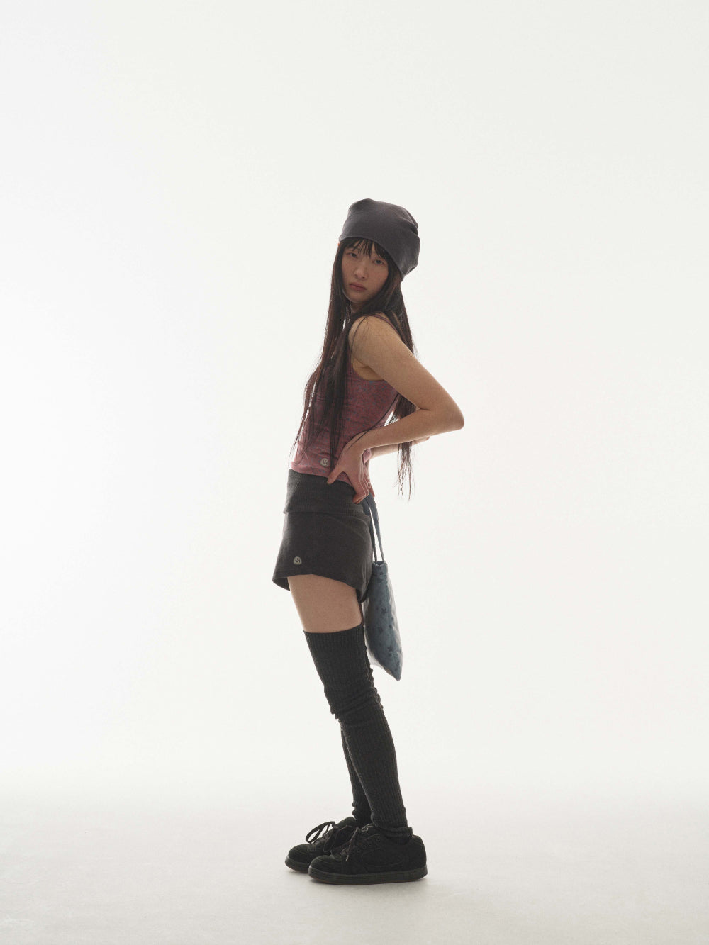 COZY SHORTS CHARCOAL