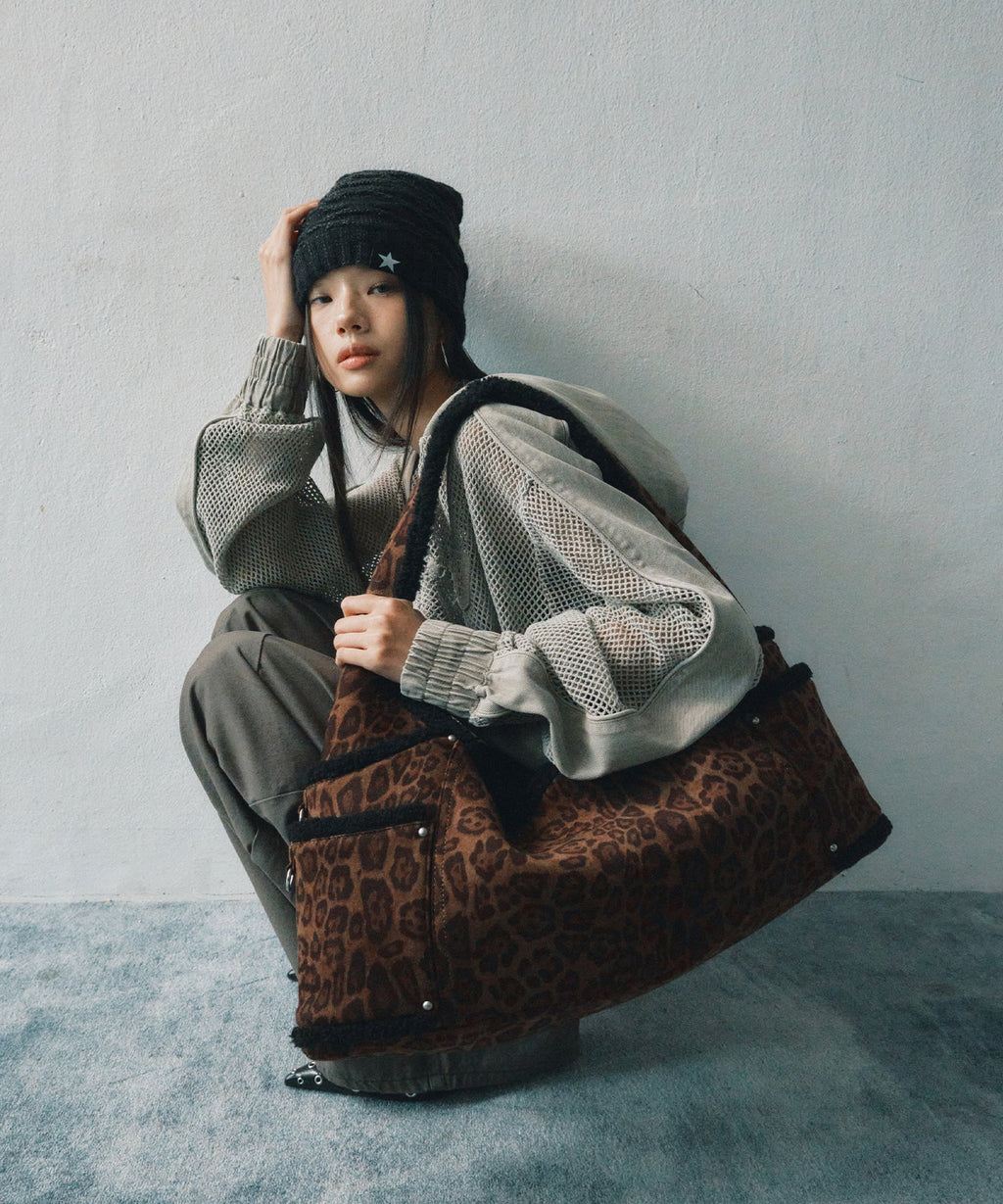 Maren 마렌_ Leopard Dark Brown