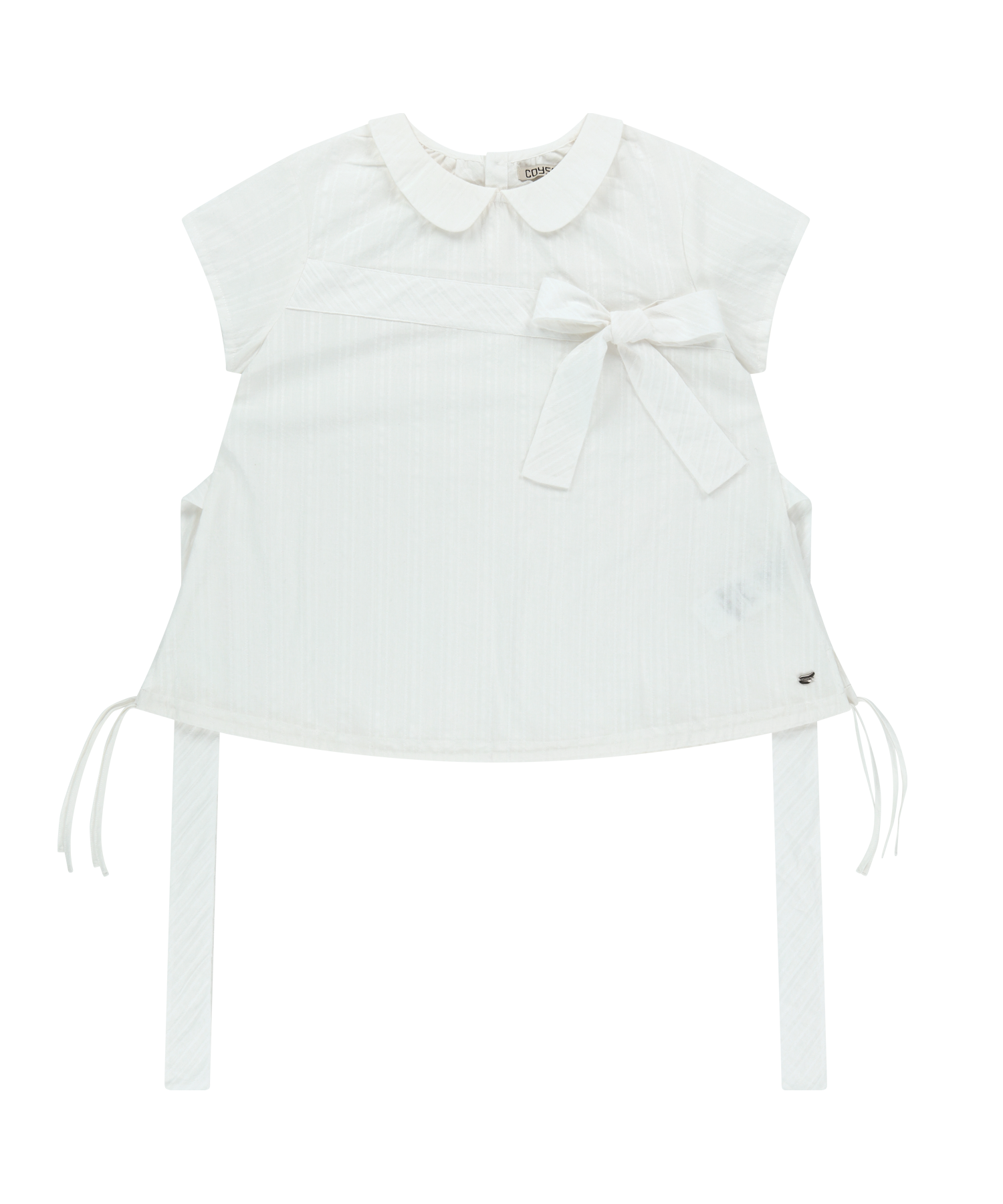 BOW BLOUSE WHITE