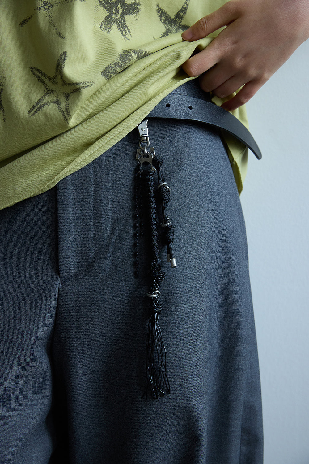 Bone & Paracord Keyring