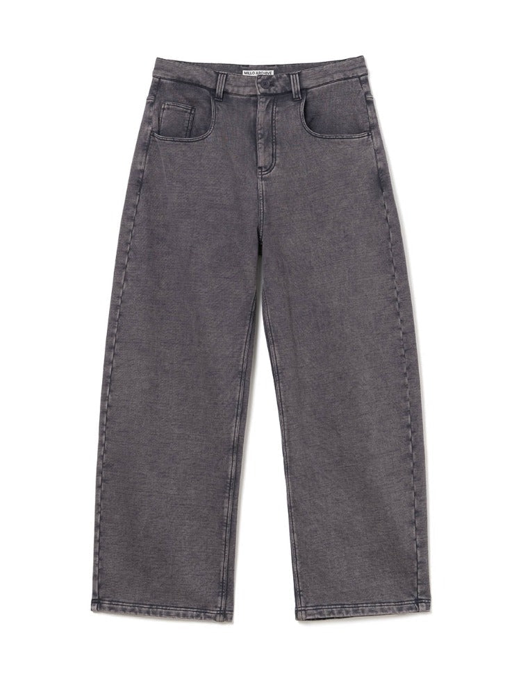 Reflect Curved Sweat Pants Washed Purple