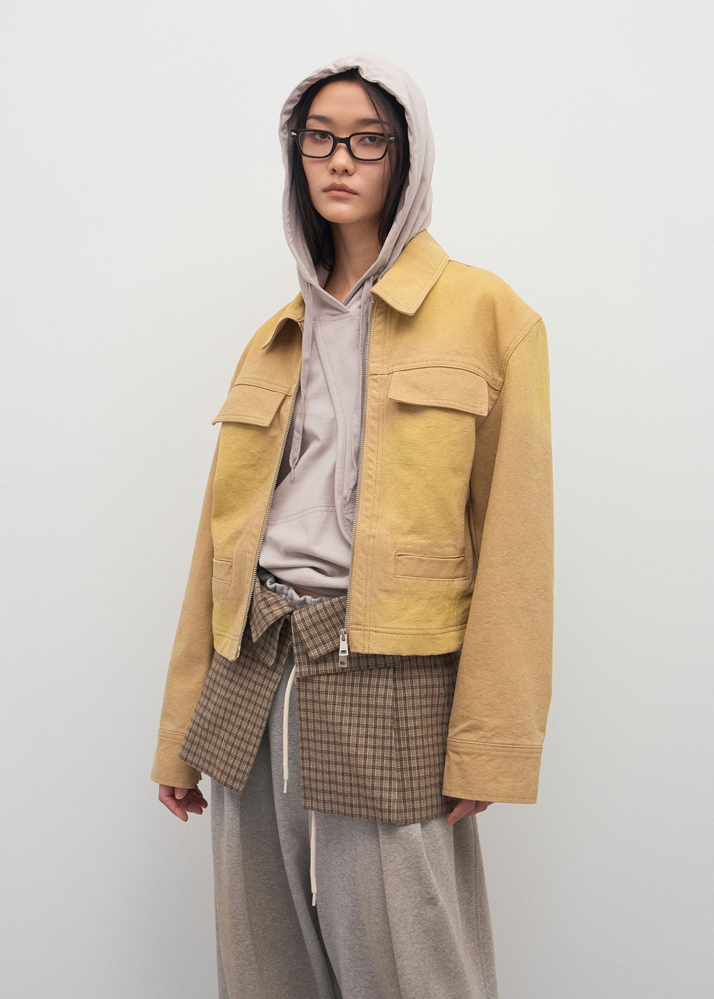 WASHED TRUCKER JACKET / 2 Color