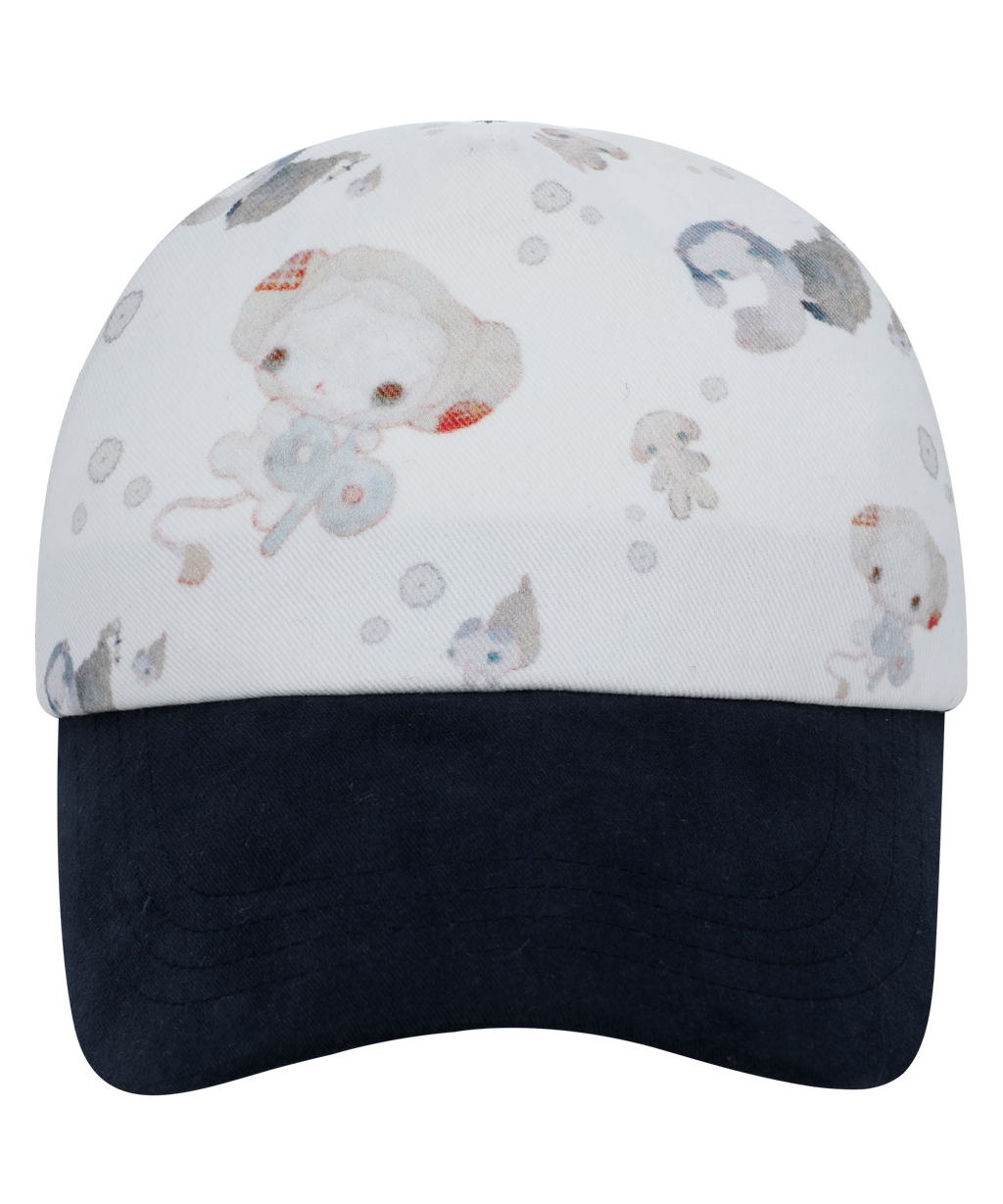 TINY WHIRL MESH CAP NAVY