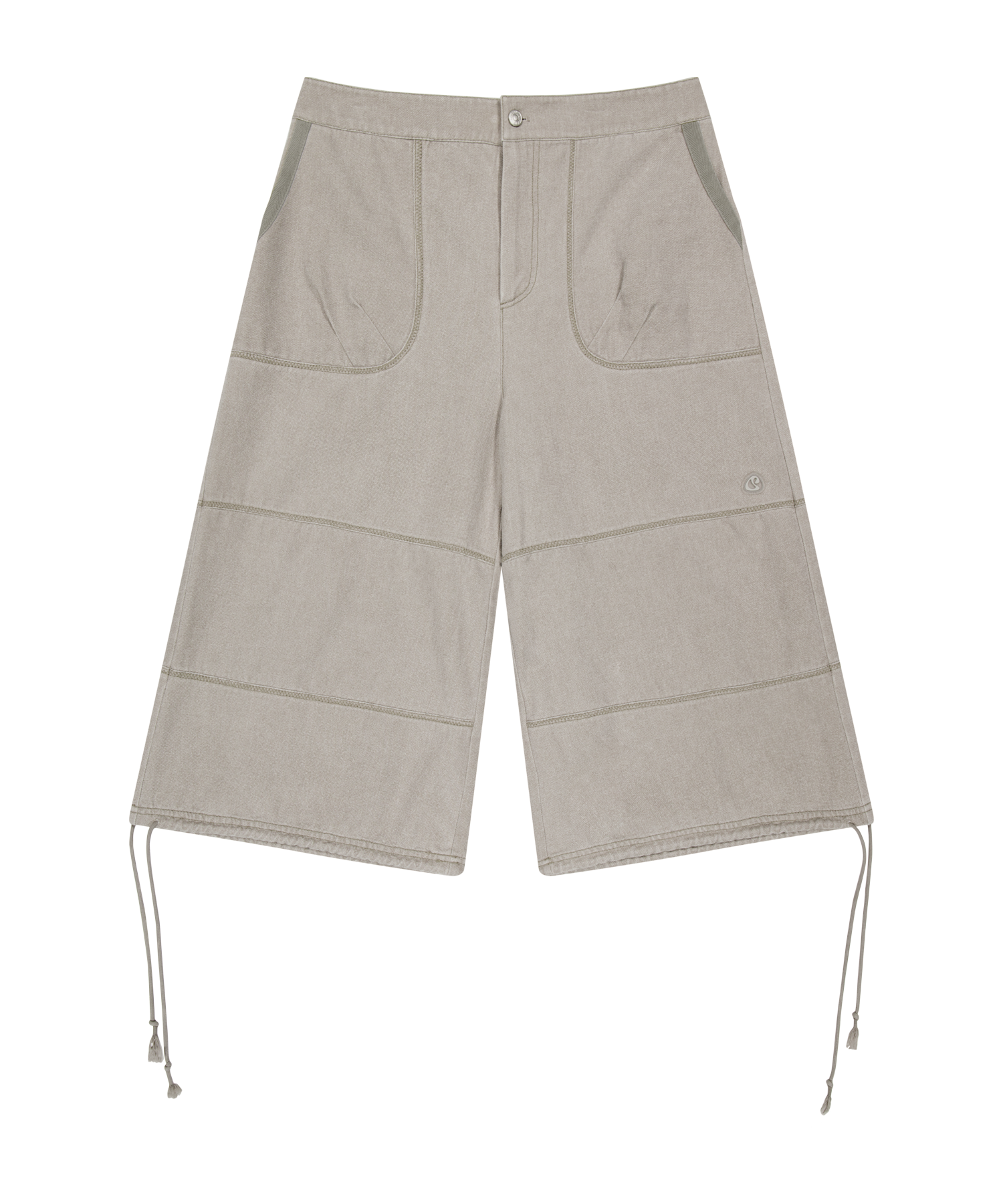 OXFORD ZIGZAG PANTS BEIGE